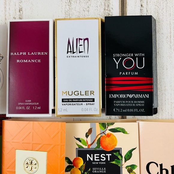 15 Pc Spray Parfume Sample Bundle Tory Burch Ralph Lauren Juicy Couture Chloe - Picture 4 of 9